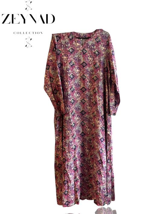 Sakura Flower Summer Style Dress