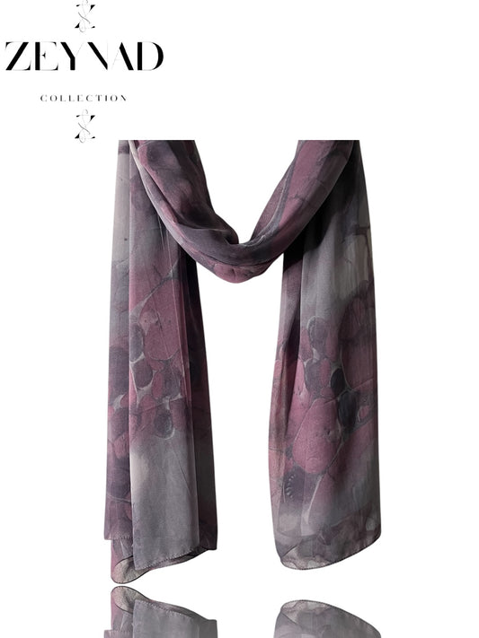 Light mauve ZEYNAD summer hijab