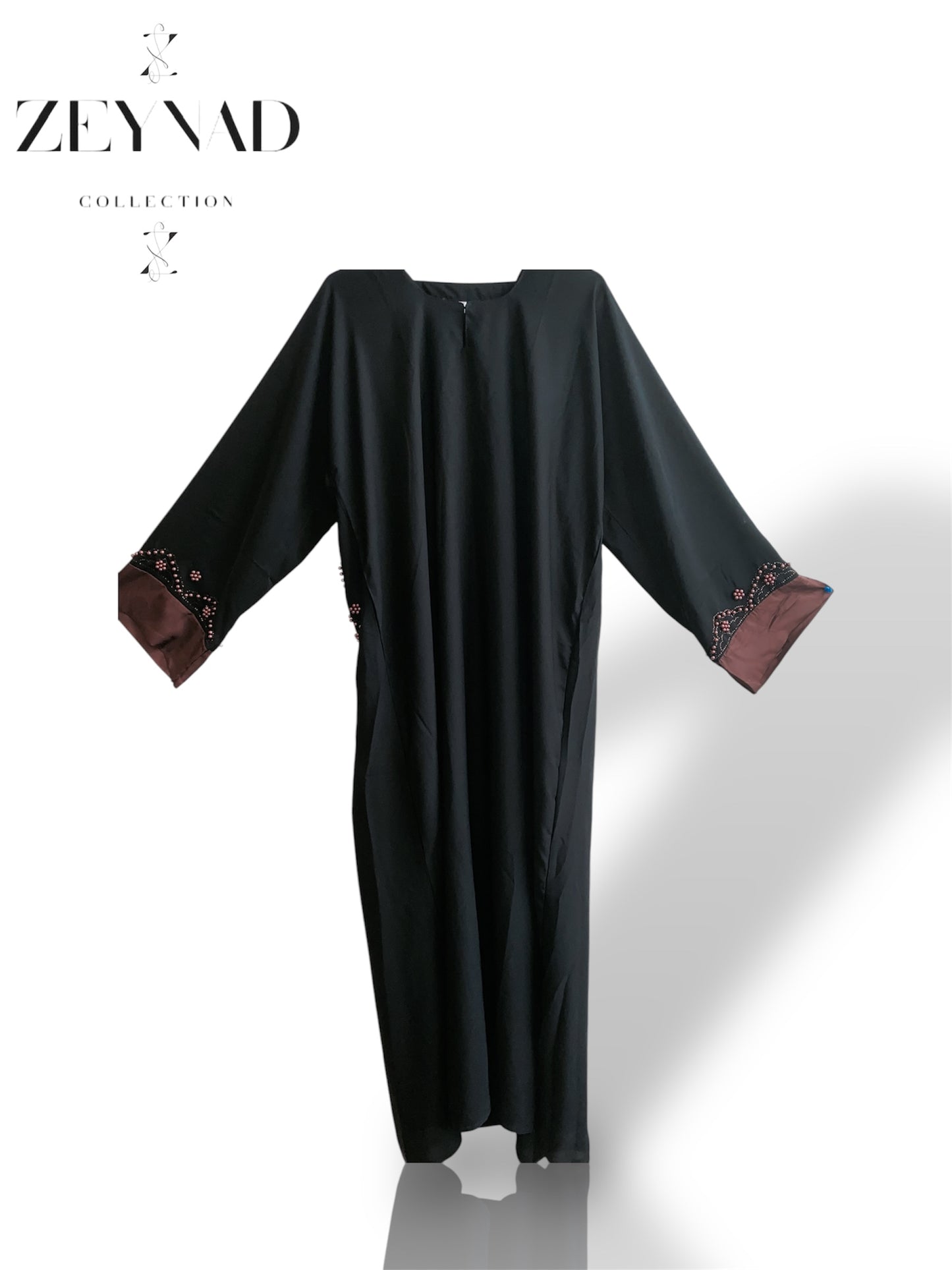 Pearl Twilight Brown Abaya