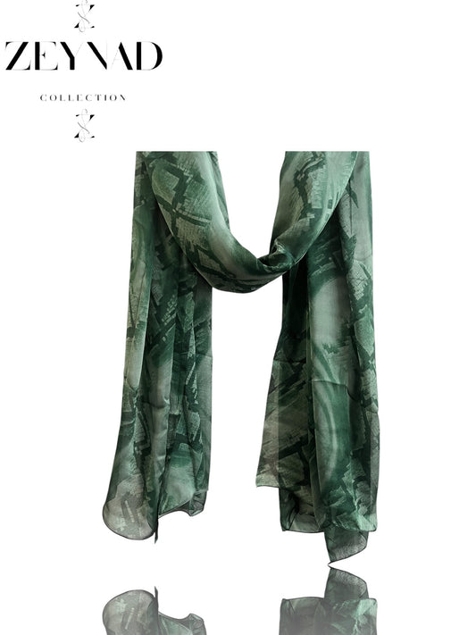 Fresh Lime ZEYNAD summer hijab