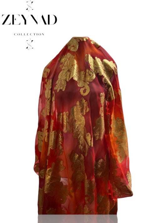 Premium Multicolor Wedding Garbasar - Fransawi