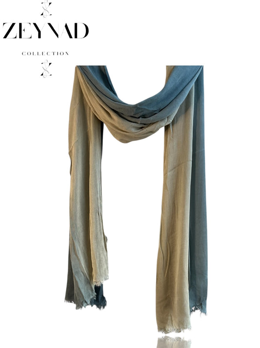 Vivid teal ombré modal