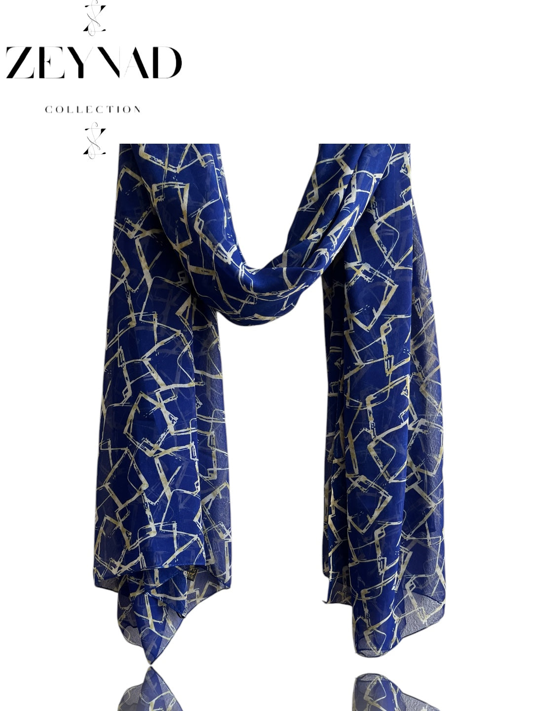 Gold azure ZEYNAD summer hijab